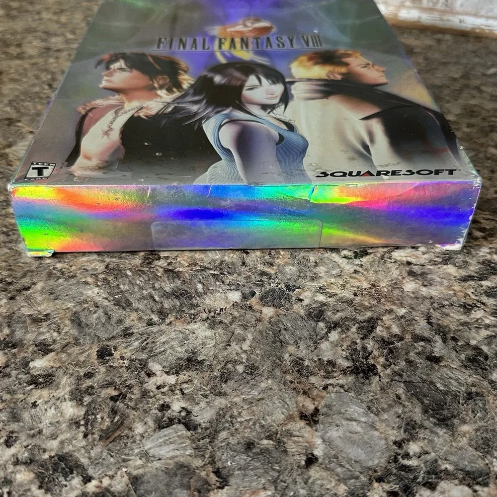 Final Fantasy VIII 8 Squaresoft Windows PC Holofoil Big Box Edition 2000